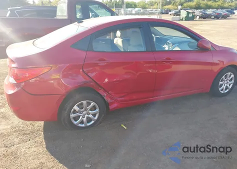 2013 Hyundai Accent Gls from USA, damaged, VIN KMHCT4AE4DU523327